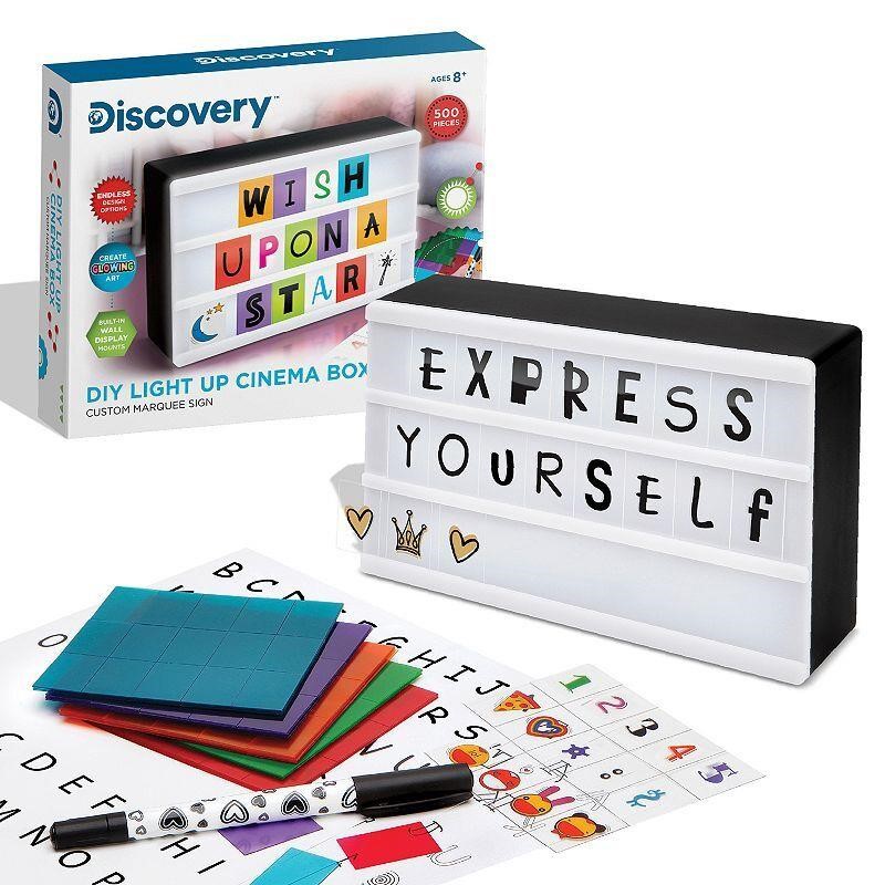 Discovery Kids DIY Light up Cinema Box - Customiza