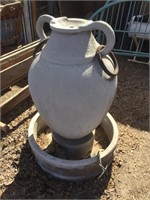 Large Lighted Fountain w/ Pump - Untested