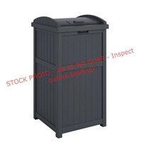 Suncast Hideaway Trashcan, 33 Gallon