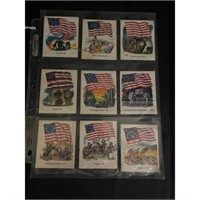 (9) 1975 National Flag Foundation Cards