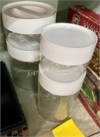 PYREX CANISTER SET