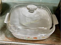 CORNING WARE CASSEROLE WITH LID
