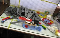 Vintage Plastic Train Set