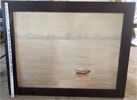 Oil Canvas Painting Signed