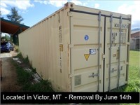 40' SHIPPING CONTAINER (REMOVAL BY APPOINTMENT