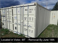 20' SHIPPING CONTAINER (REMOVAL BY APPOINTMENT