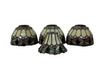 4 Tiffany Style Chandelier Globes