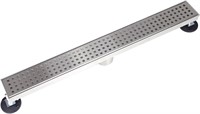 28 Inch Removable Cover Linear Shower Drain