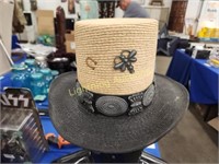 CUSTOM CHARLIE 1 HORSE STRAW TOP HAT