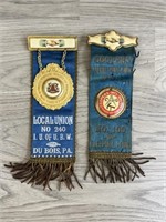 (2) Vintage Ribbons