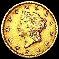 1853 Rare Gold Dollar UNCIRCULATED