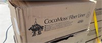 Box of CocoMoss Fiber Liner for 16" Baskets