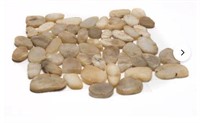 Rainforest Natural Stone Pebble Tile (5 tile/box)