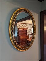 Nice Mirror Gold Trim