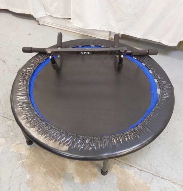 EXERCISE TRAMPOLINE AND PULL UP BAR