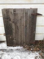 Antique Half Barn Door