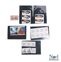 Classic Automobiles Booklet Pane Postage Stamps