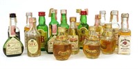 Vintage Whisky Mini Bottles (18)
