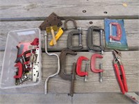 c-clamps &hand tools