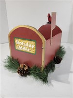 Holiday Mail Box holder for Christmas Cards
