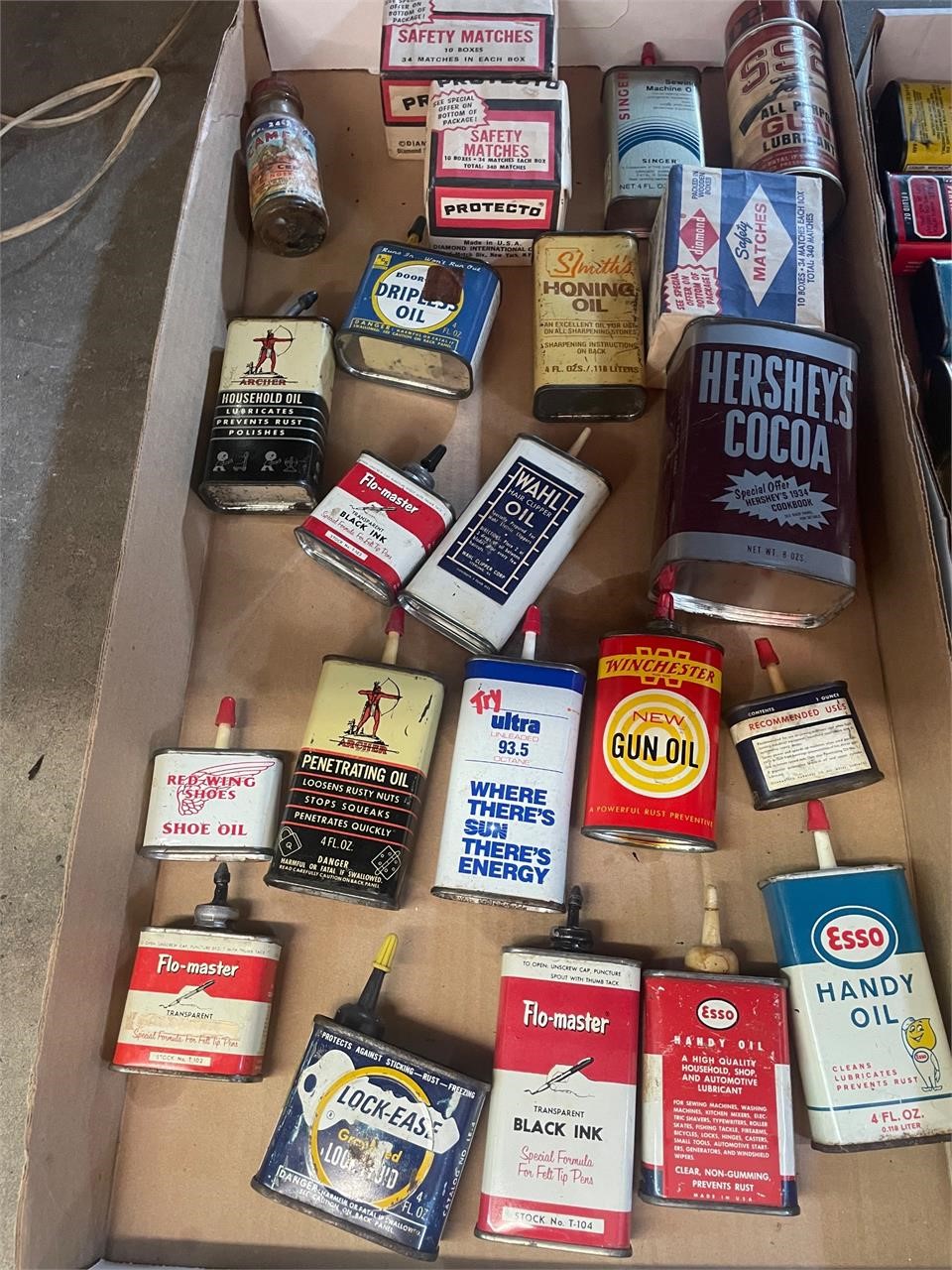 Vintage Oil Cans