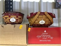 Longaberger Tree Trimming Collection basket and