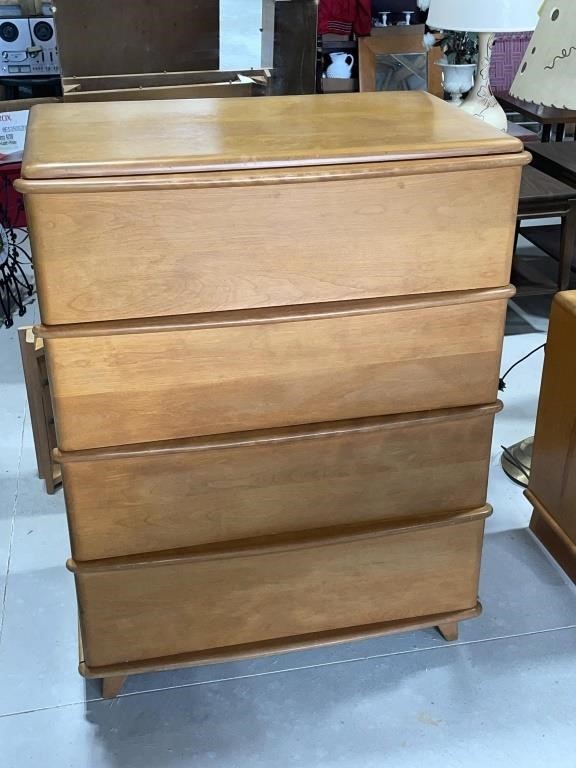 Heywood Wakefield, 4 drawer dresser 1950's