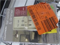 Lutron Fan Control and Dimmer