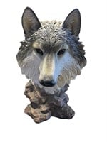 Wolf Head Statue
