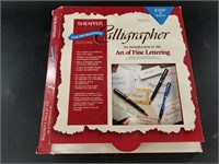 Schaffer calligraphy set with pens, nibs, cartridg