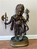 Lord Ganesha Brass/Bronze 19in Statue
