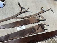 Lot of Antique Saws