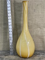 MCM art glass vase