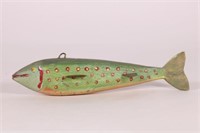 8.5" Trout Fish Spearing Decoy by Unknown Carver,