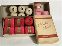 Crochet Threads 3 Box Full, NOS