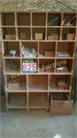 Metal Storage Cabinet-Green approx: 8'Hx 3'W x