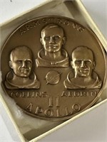 Apollo 11 Lunar Landing Commemorative Medal 1969