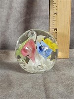 ART GLASS PAPERWEIGHT