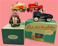 4-HALLMARK KIDDIE CAR COLLECTION-MINT IN BOX