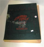Antique The Standard Family Atlas of the World