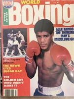 World Boxing Magazine 1982 Alex Ramos Issue