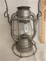 NY & CS railroad lantern
