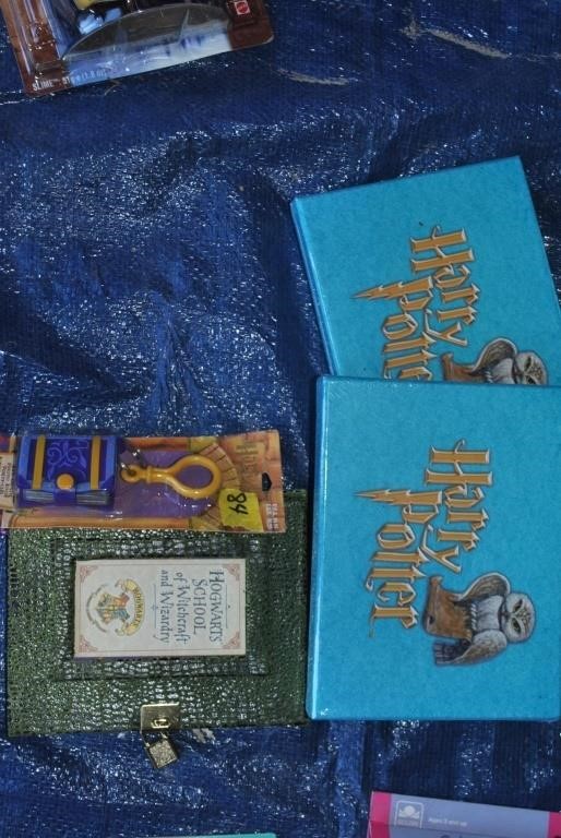 2 new Harry Potter Stationary sets, diary, keychan