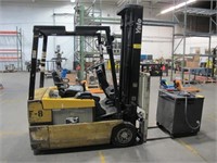 Yale Electric Forklift, Approx 2,500 Lb Cap