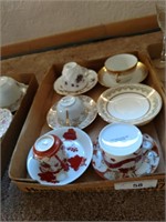 China tea cups and saucers