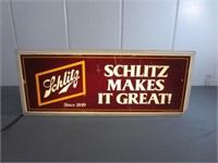 *Lighted Schlitz Sign