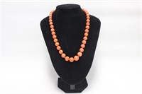 Beautiful Coral Beads Necklace