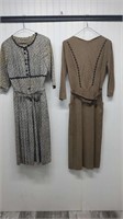 1950's Nelly Don Day Dress & Paula Brooks Dress