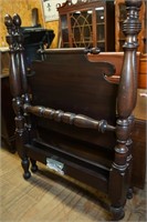 Early 19th Century Mahogany Twin Size Bed