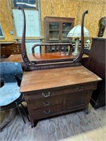 1880's Mahogany Wash Stand